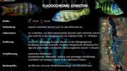 Artentafel - Placidochromis johnstoni