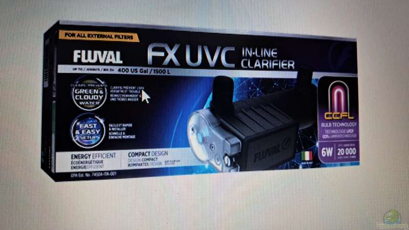 Fluval UV-c- Klärer, passend zu der FX-Serie von Fluval von Agua viva (10)