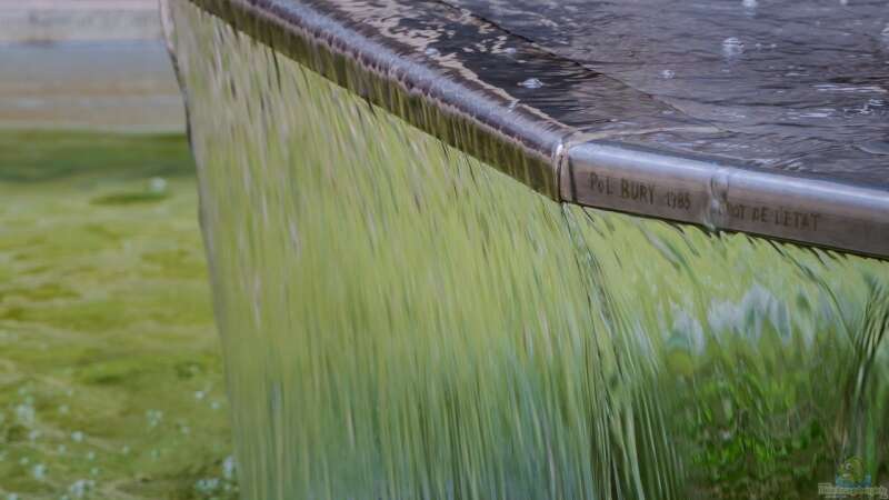 Mit einem Überlauf die Überschwemmung am Gartenteich vermeiden und zugleich Wasser sparen