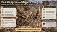 Der Artikel Das Klappern der Klapperschlangen: Entstehung, Funktion und Bedeutung der berühmten Warnrassel ist neu oder wurde geändert.