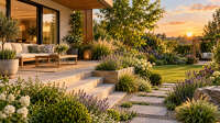 Der Artikel Den Übergang zwischen Terrasse und Garten perfekt gestalten ist neu oder wurde geändert.