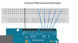 Einfache LED Steuerung mit Arduino (Aquacomputerlösung)