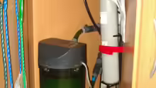 Eheim 2015 und SERA CO2 Anlage ( Der alte Filter)