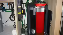 Eheim-Filter und KATI.