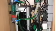 gesamte Technik im Unterschrank