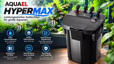 AQUAEL Hypermax – Leistungsstarker Außenfilter für große Aquarien