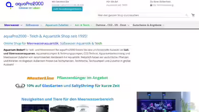 aquapro2000.de - Onlineshop für Aquaristikprodukte
