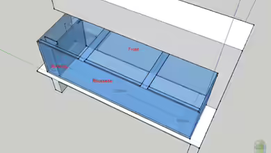 Aquarienplanung mit SketchUp