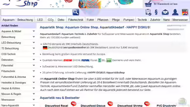 aquaristikshop.com Onlineshop