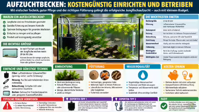 Aufzuchtbecken: Kostengünstig einrichten und betreiben