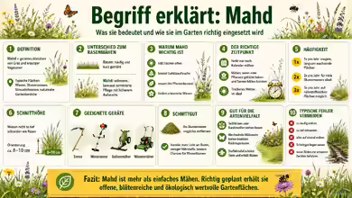 Begriff erklärt: Mahd - Bedeutung, Zeitpunkt und richtige Anwendung im Garten