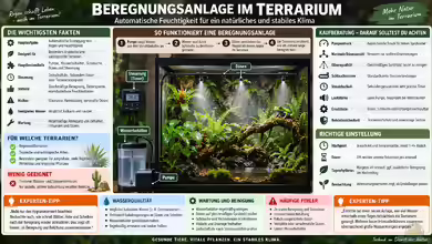 Beregnungsanlage im Terrarium: Automatische Feuchtigkeit für ein stabiles Klima