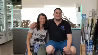 Besuch bei Garnelaxia und Matthias Jesenko