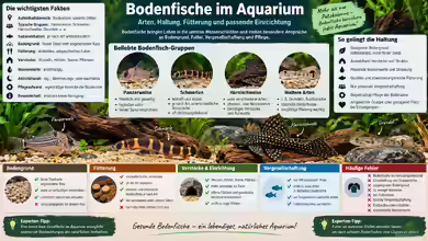 Bodenfische im Aquarium: Arten, Haltung, Fütterung und passende Einrichtung