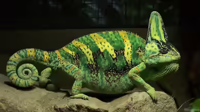 Chamaeleo calyptratus im Terrarium halten