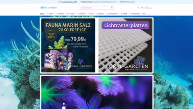 coral-garden.de - Onlineshop für Aquaristikprodukte