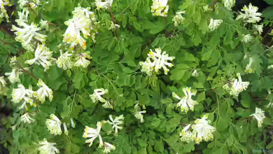 Corydalis ochroleuca im Garten pflanzen