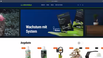 Dennerle: Hersteller von Aquaristikprodukten