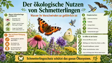 Der ökologische Nutzen von Schmetterlingen: Warum ihr Verschwinden so gefährlich ist