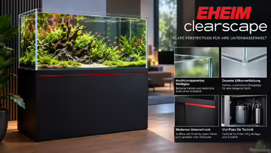 EHEIM clearscape - hochwertige Aquarienkombination für anspruchsvolles Aquascaping