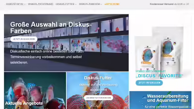europadiscuscenter.de - Onlineshop für Diskusfische