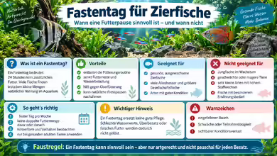 Fastentag für Zierfische: Wann eine Futterpause sinnvoll ist und wann nicht