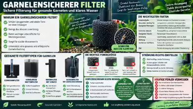 Garnelensicherer Filter: So bleibt die Filterung im Aquarium sicher und leistungsfähig