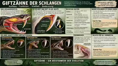 Giftzähne der Schlangen: Aufbau, Funktion und Bedeutung des Giftapparats