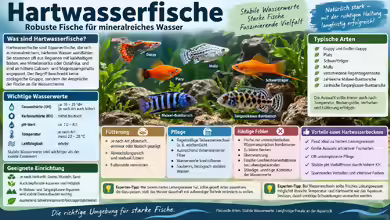 Hartwasserfische: Geeignete Arten, Haltung und Pflege im Aquarium