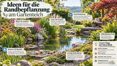 Ideen für die Randbepflanzung am Gartenteich