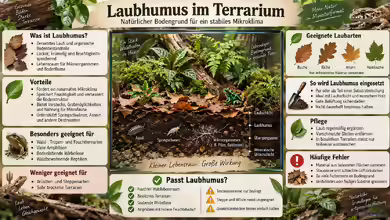 Laubhumus im Terrarium: Natürlicher Bodengrund für ein stabiles Mikroklima
