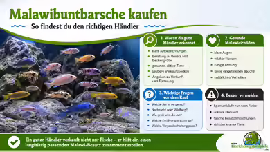 Malawibuntbarsche kaufen: So findest du den richtigen Händler