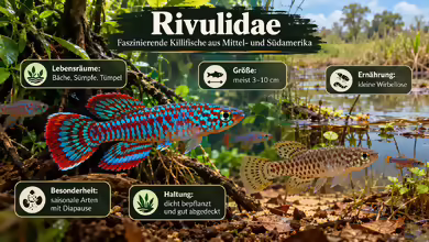 Rivulidae - faszinierende Killifische aus Mittel- und Südamerika