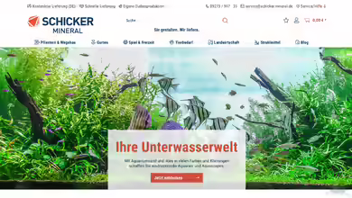 Schicker-Mineral.de Onlineshop