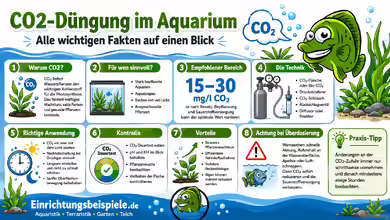 So funktioniert die Düngung mit CO2 im Aquarium