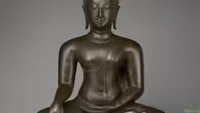 Spirituelles im Aquarium: Buddha zwischen Zierfischen
