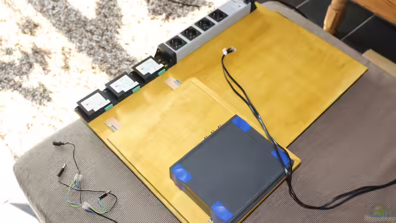 .. Regalbrett mit Schublade für die Technik .. von AjakAndi (21)