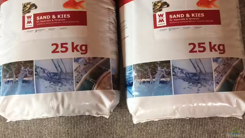 50 Kg Filtersand/Kies, 1-2 mm Körnung von herkla (1)