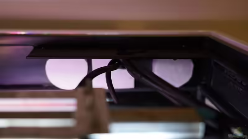 Alle unnötigen Kabeleinlässe wurden mit Styrodur verschlossen. von Jonas B. (42)