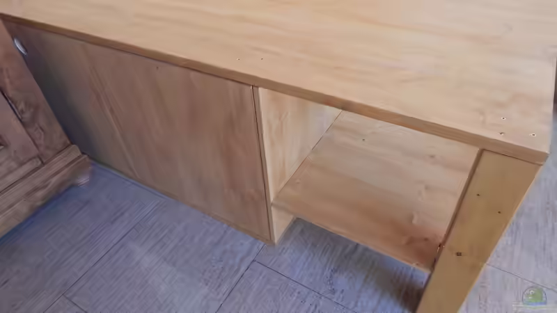 Alles aus Fichte, Deckplatte 2,8 cm, lasiert von Merotheq (5)