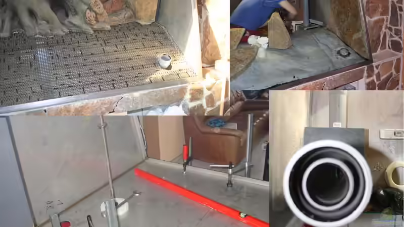 Anbringen des ??berlauf mit Fallrohr  von Marcus Schulte (3)