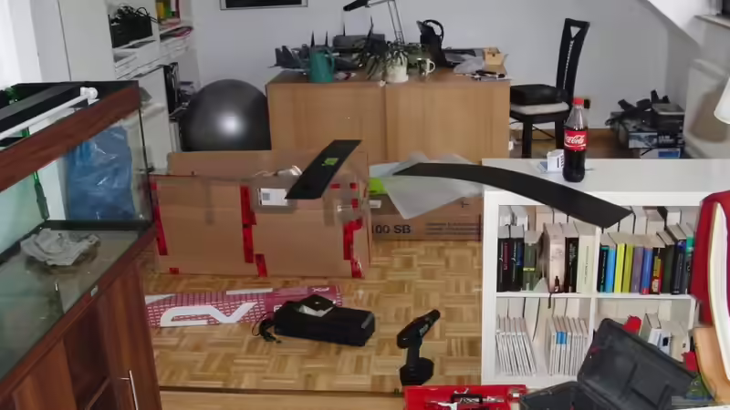 Aqarium wird aufgebaut von Thomas Bube (2)