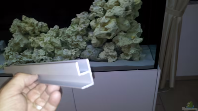 Aquarien-Regalbau mit Alu-Profilen