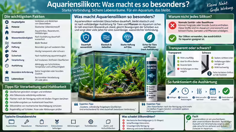 Aquariensilikon: Was macht es so besonders?