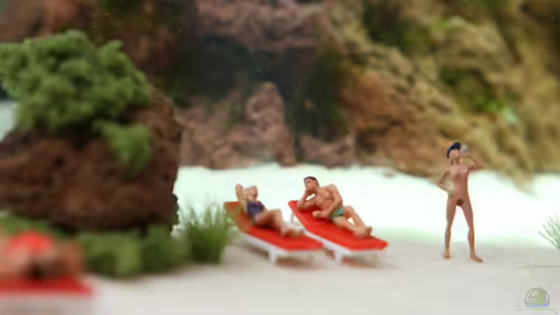 Aquarium Hauptansicht von The Beach von Thomas Limberg (1)