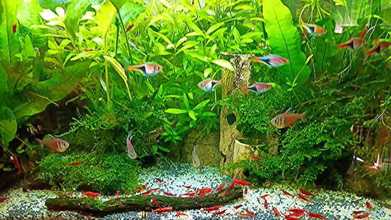 Aquarium mein kleines Asien Becken von odin 68 (15)
