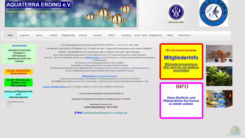 Screenshot von https://www.aquaterra-erding.de/