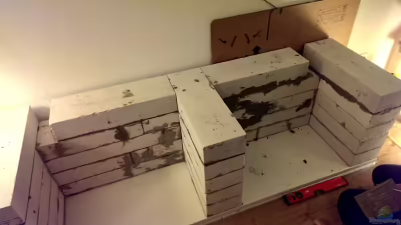 Aufbau: Grundriss des Unterbaus vor dem Verputzen und Aufsetzen der oberen Platte von timo-on-keys (6)