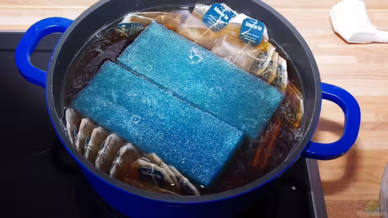 Aus Blau mach Braun 2 - in den Topf mit Schwarztee von Nico NK (17)