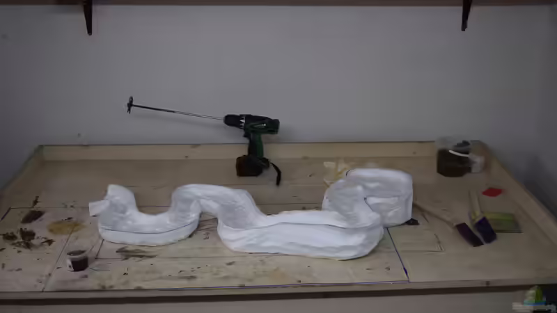 Bachlauf auf Styropor geschnitzt von Junglist (5)